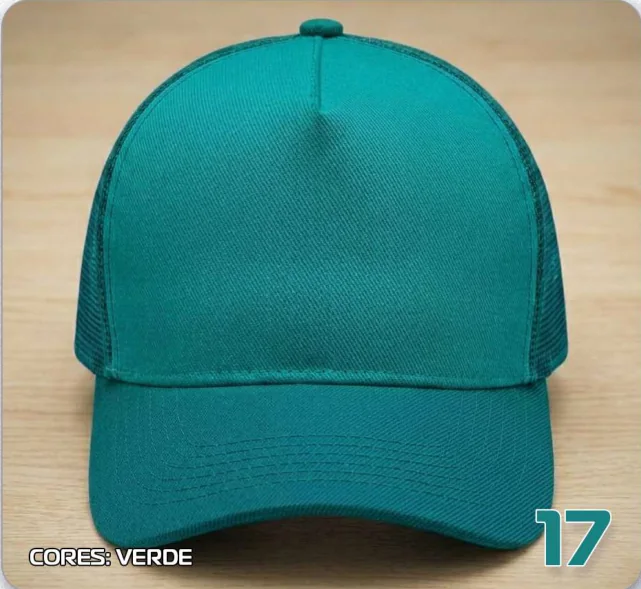 Trucker telado — Verde · modelo 17