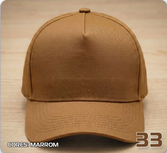 Trucker 100% tecido — Marrom · modelo 33